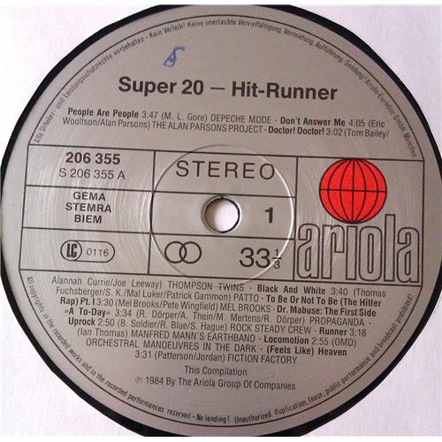 Картинка  Виниловые пластинки  Various – Super 20 - Hit-Runner / 206 355-502 в  Vinyl Play магазин LP и CD   05436 2 