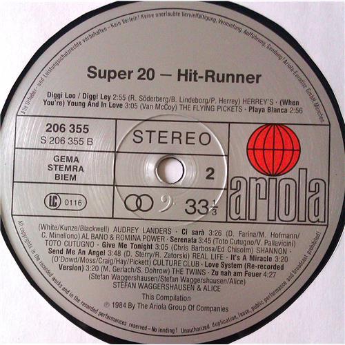 Картинка  Виниловые пластинки  Various – Super 20 - Hit-Runner / 206 355-502 в  Vinyl Play магазин LP и CD   05436 3 