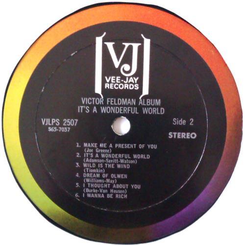 Картинка  Виниловые пластинки  Victor Feldman – It's A Wonderful World / VJS-2507 в  Vinyl Play магазин LP и CD   04581 5 
