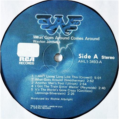  Vinyl records  Waylon Jennings – What Goes Around Comes Around / AHL1-3493 picture in  Vinyl Play магазин LP и CD  07268  2 