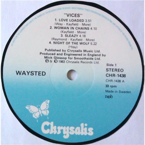 Картинка  Виниловые пластинки  Waysted – Vices / CHR 1438 в  Vinyl Play магазин LP и CD   04679 4 