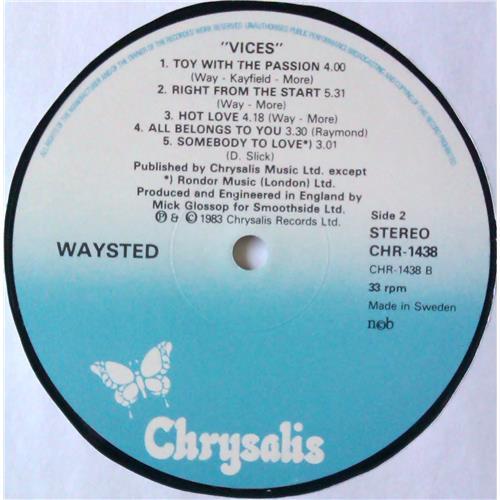  Vinyl records  Waysted – Vices / CHR 1438 picture in  Vinyl Play магазин LP и CD  04679  5 