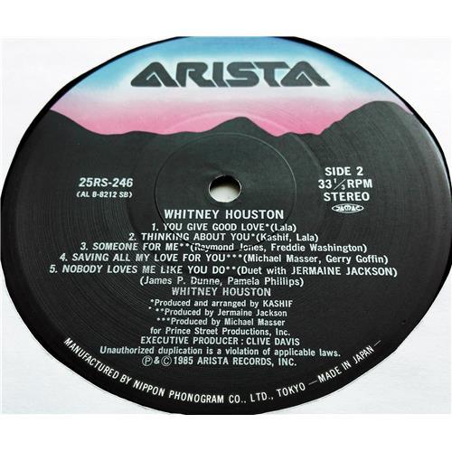 Картинка  Виниловые пластинки  Whitney Houston – Whitney Houston / 25RS-246 в  Vinyl Play магазин LP и CD   07593 5 
