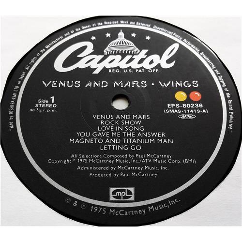 Картинка  Виниловые пластинки  Wings – Venus And Mars / EPS-80236 в  Vinyl Play магазин LP и CD   07686 6 
