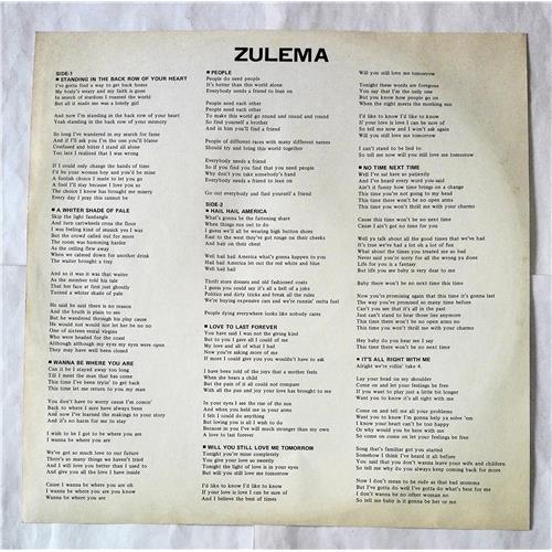 Картинка  Виниловые пластинки  Zulema – Zulema / RCA-6278 в  Vinyl Play магазин LP и CD   07462 3 