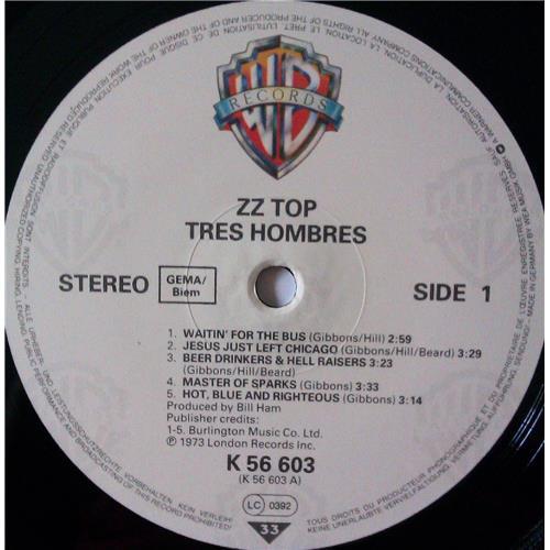 Картинка  Виниловые пластинки  ZZ Top – Tres Hombres / WB 56 603 в  Vinyl Play магазин LP и CD   04320 3 