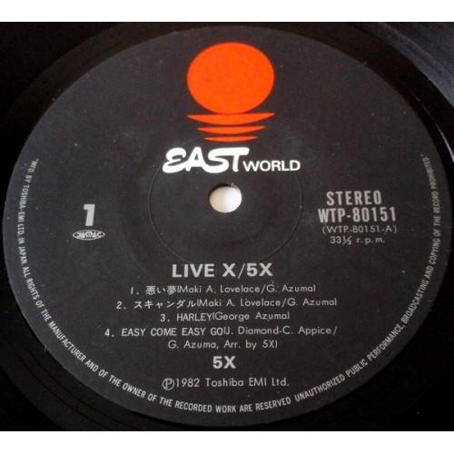 Картинка  Виниловые пластинки  5X – Live X / 80151 в  Vinyl Play магазин LP и CD   09801 4 