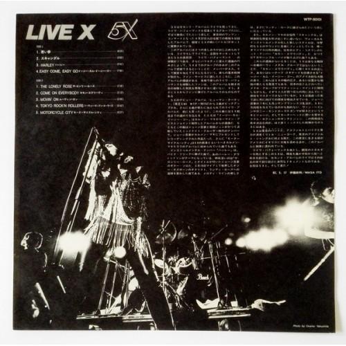 Картинка  Виниловые пластинки  5X – Live X / 80151 в  Vinyl Play магазин LP и CD   09801 2 
