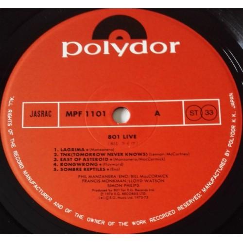  Vinyl records  801 – 801 Live / MPF 1101 picture in  Vinyl Play магазин LP и CD  10402  4 