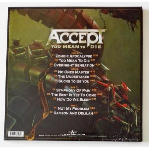  Vinyl records  Accept – Too Mean To Die / LTD / NB 5541-1 / Sealed picture in  Vinyl Play магазин LP и CD  09711  1 