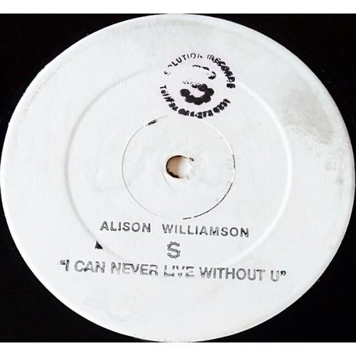 Картинка  Виниловые пластинки  Alison Williamson – I Can Never Live Without U / SR002 в  Vinyl Play магазин LP и CD   10698 2 