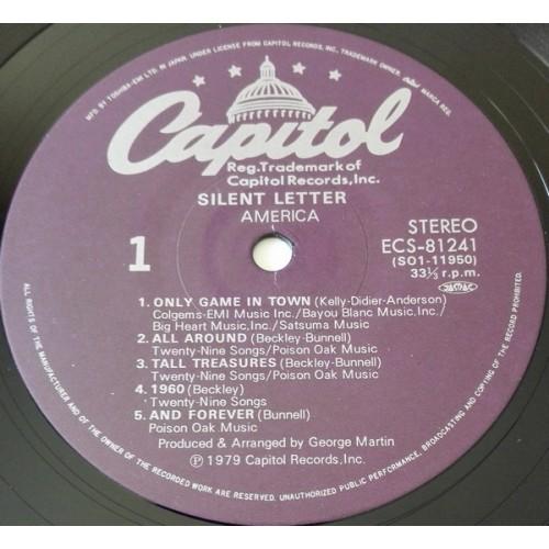  Vinyl records  America – Silent Letter / ECS-81241 picture in  Vinyl Play магазин LP и CD  09839  4 