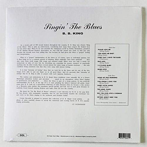  Vinyl records  B.B. King – Singin' The Blues / DOL935HB / Sealed picture in  Vinyl Play магазин LP и CD  10576  1 