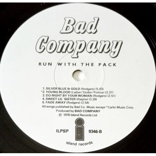 Картинка  Виниловые пластинки  Bad Company – Run With The Pack / ILPSP 9346 в  Vinyl Play магазин LP и CD   09622 1 