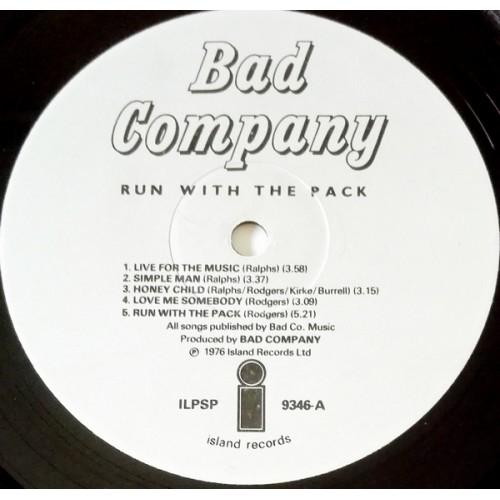 Картинка  Виниловые пластинки  Bad Company – Run With The Pack / ILPSP 9346 в  Vinyl Play магазин LP и CD   09622 4 