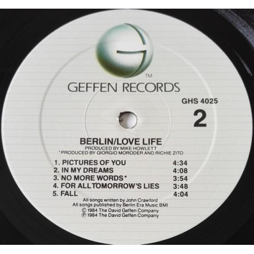  Vinyl records  Berlin – Love Life / GHS 4025 picture in  Vinyl Play магазин LP и CD  10457  5 