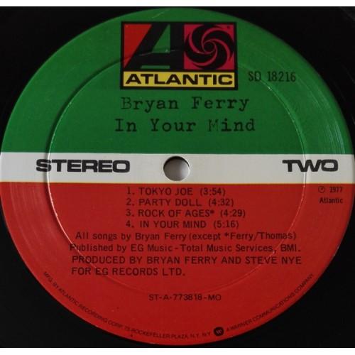  Vinyl records  Bryan Ferry – In Your Mind / SD 18216 picture in  Vinyl Play магазин LP и CD  10462  5 