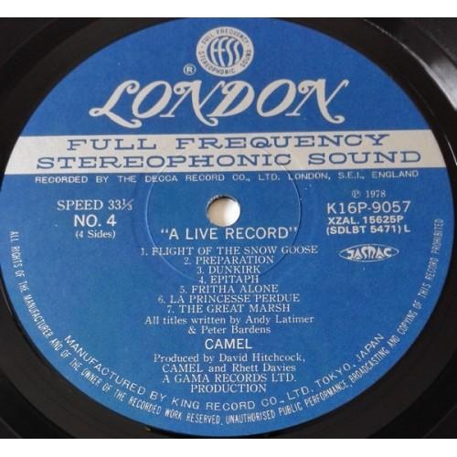  Vinyl records  Camel – A Live Record / K16P-9056 / 7 picture in  Vinyl Play магазин LP и CD  10181  1 