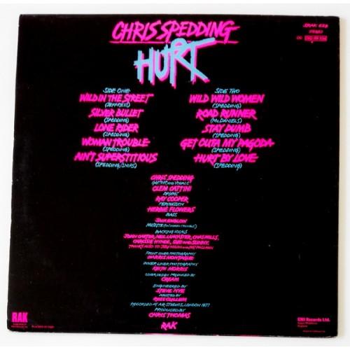 Картинка  Виниловые пластинки  Chris Spedding ‎– Hurt / SRAK 529 в  Vinyl Play магазин LP и CD   09942 1 