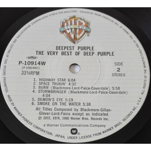  Vinyl records  Deep Purple – Deepest Purple : The Very Best Of Deep Purple / P-10914W picture in  Vinyl Play магазин LP и CD  09683  6 