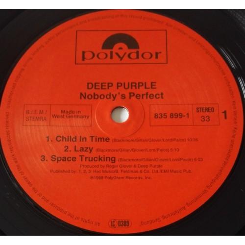 Картинка  Виниловые пластинки  Deep Purple – Nobody's Perfect / 835-897-1 в  Vinyl Play магазин LP и CD   10257 9 