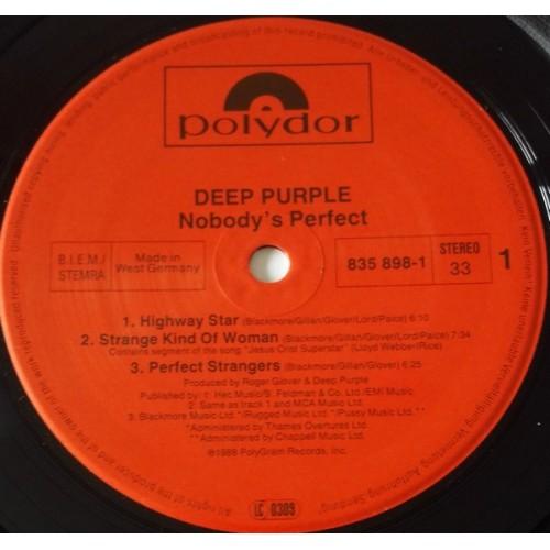  Vinyl records  Deep Purple – Nobody's Perfect / 835-897-1 picture in  Vinyl Play магазин LP и CD  10257  7 