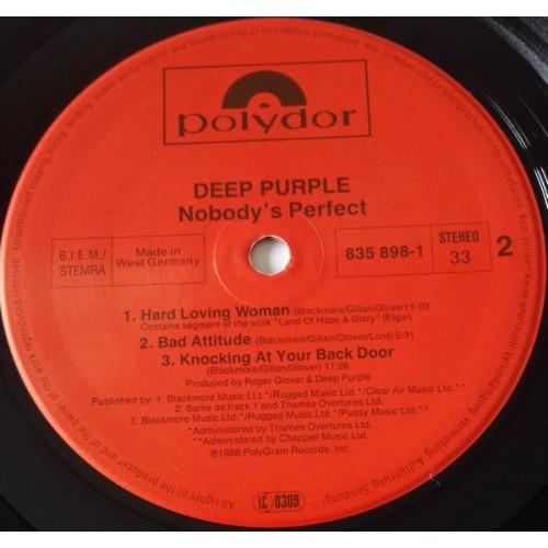 Картинка  Виниловые пластинки  Deep Purple – Nobody's Perfect / 835-897-1 в  Vinyl Play магазин LP и CD   10257 6 