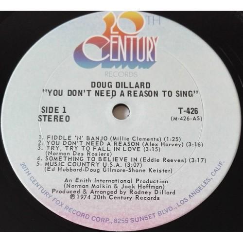 Картинка  Виниловые пластинки  Doug Dillard – You Don't Need A Reason To Sing / T-426 в  Vinyl Play магазин LP и CD   10179 2 