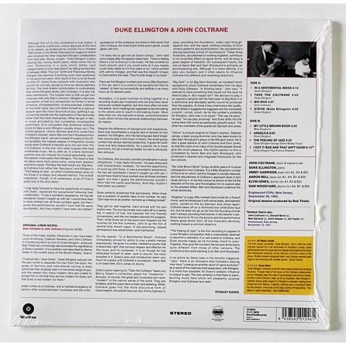 Картинка  Виниловые пластинки  Duke Ellington & John Coltrane – Duke Ellington & John Coltrane / LTD / 771833 / Sealed в  Vinyl Play магазин LP и CD   10583 1 