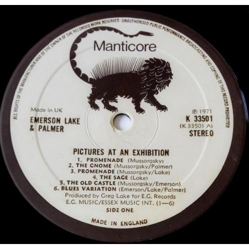  Vinyl records  Emerson, Lake & Palmer – Pictures At An Exhibition / K33501 picture in  Vinyl Play магазин LP и CD  09785  4 