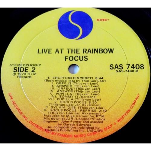  Vinyl records  Focus – Live At The Rainbow / SAS-7408 picture in  Vinyl Play магазин LP и CD  10437  3 