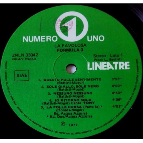 Картинка  Виниловые пластинки  Formula 3 – La Favolosa Formula 3 / ZNLN 33042 в  Vinyl Play магазин LP и CD   10446 1 