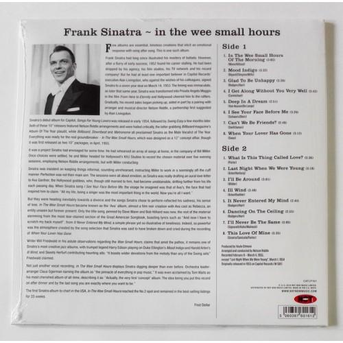  Vinyl records  Frank Sinatra – In The Wee Small Hours / CATLP161 / Sealed picture in  Vinyl Play магазин LP и CD  09720  1 