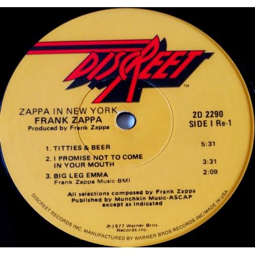 Vinyl records  Frank Zappa – Zappa In New York / 2D 2290 picture in  Vinyl Play магазин LP и CD  10398  6 