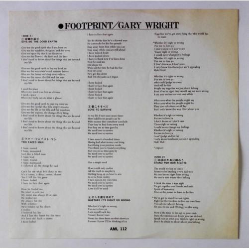 Картинка  Виниловые пластинки  Gary Wright – Footprint / AML 112 в  Vinyl Play магазин LP и CD   10388 4 