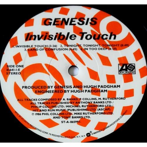  Vinyl records  Genesis – Invisible Touch / 81641-1-E picture in  Vinyl Play магазин LP и CD  10283  4 