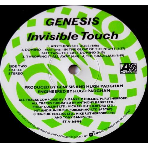 Картинка  Виниловые пластинки  Genesis – Invisible Touch / 81641-1-E в  Vinyl Play магазин LP и CD   10283 5 