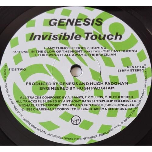  Vinyl records  Genesis – Invisible Touch / GEN LP2 picture in  Vinyl Play магазин LP и CD  09870  5 