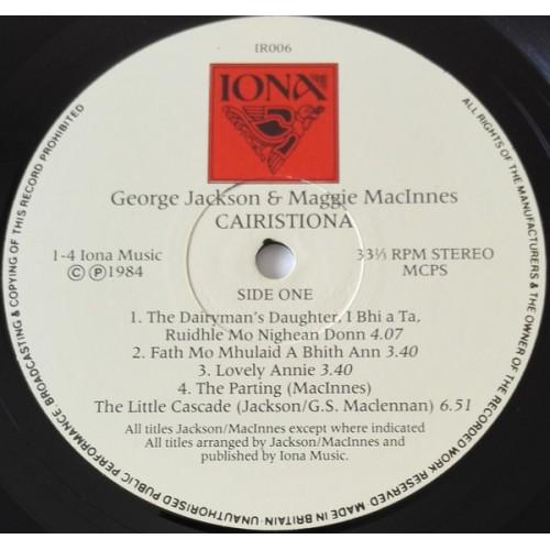  Vinyl records  George Jackson & Maggie MacInnes – Cairistiona / IR006 picture in  Vinyl Play магазин LP и CD  09772  3 