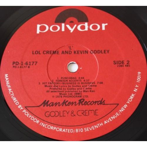  Vinyl records  Godley & Creme – L / PD-1-6177 picture in  Vinyl Play магазин LP и CD  10366  5 