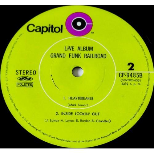 Картинка  Виниловые пластинки  Grand Funk Railroad – Live Album / CP-9485B в  Vinyl Play магазин LP и CD   10455 7 