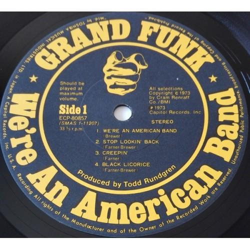 Картинка  Виниловые пластинки  Grand Funk Railroad – We're An American Band / ECP-80857 в  Vinyl Play магазин LP и CD   09838 4 
