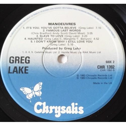 Картинка  Виниловые пластинки  Greg Lake – Manoeuvres / CHR 1392 в  Vinyl Play магазин LP и CD   10160 3 