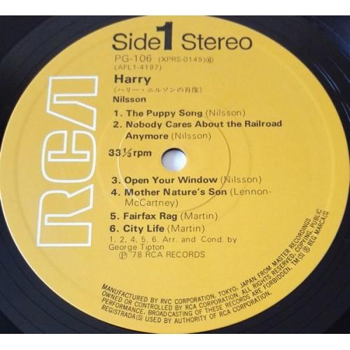 Картинка  Виниловые пластинки  Harry Nilsson – Harry / PG-106 в  Vinyl Play магазин LP и CD   09679 4 