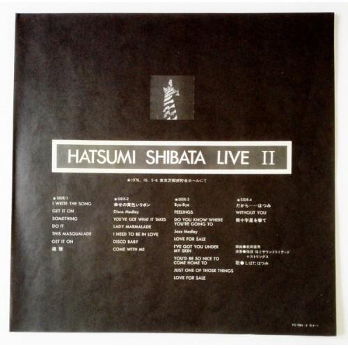  Vinyl records  Hatsumi Shibata – Live II / PZ-7001~2 picture in  Vinyl Play магазин LP и CD  10079  8 