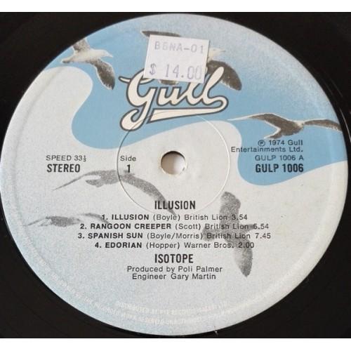  Vinyl records  Isotope – Illusion / GULP 1006 picture in  Vinyl Play магазин LP и CD  09698  2 