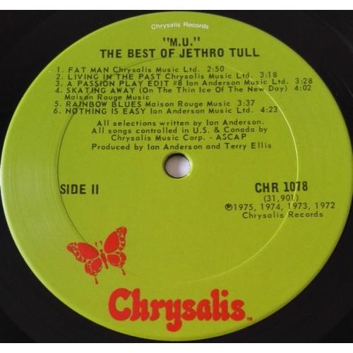 Картинка  Виниловые пластинки  Jethro Tull – M.U.- The Best Of Jethro Tull / CHR 1078 в  Vinyl Play магазин LP и CD   10441 3 
