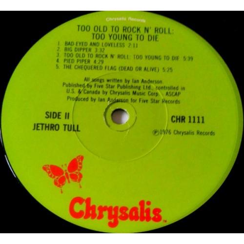 Картинка  Виниловые пластинки  Jethro Tull – Too Old To Rock 'N' Roll: Too Young To Die! / CHR 1111 в  Vinyl Play магазин LP и CD   10498 5 