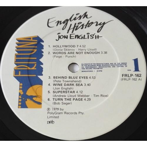 Картинка  Виниловые пластинки  Jon English – English History / FRLP-162 в  Vinyl Play магазин LP и CD   10131 1 