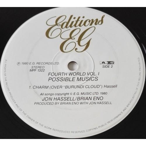  Vinyl records  Jon Hassell / Brian Eno – Fourth World Vol. 1 - Possible Musics / MPF 1322 picture in  Vinyl Play магазин LP и CD  10126  2 
